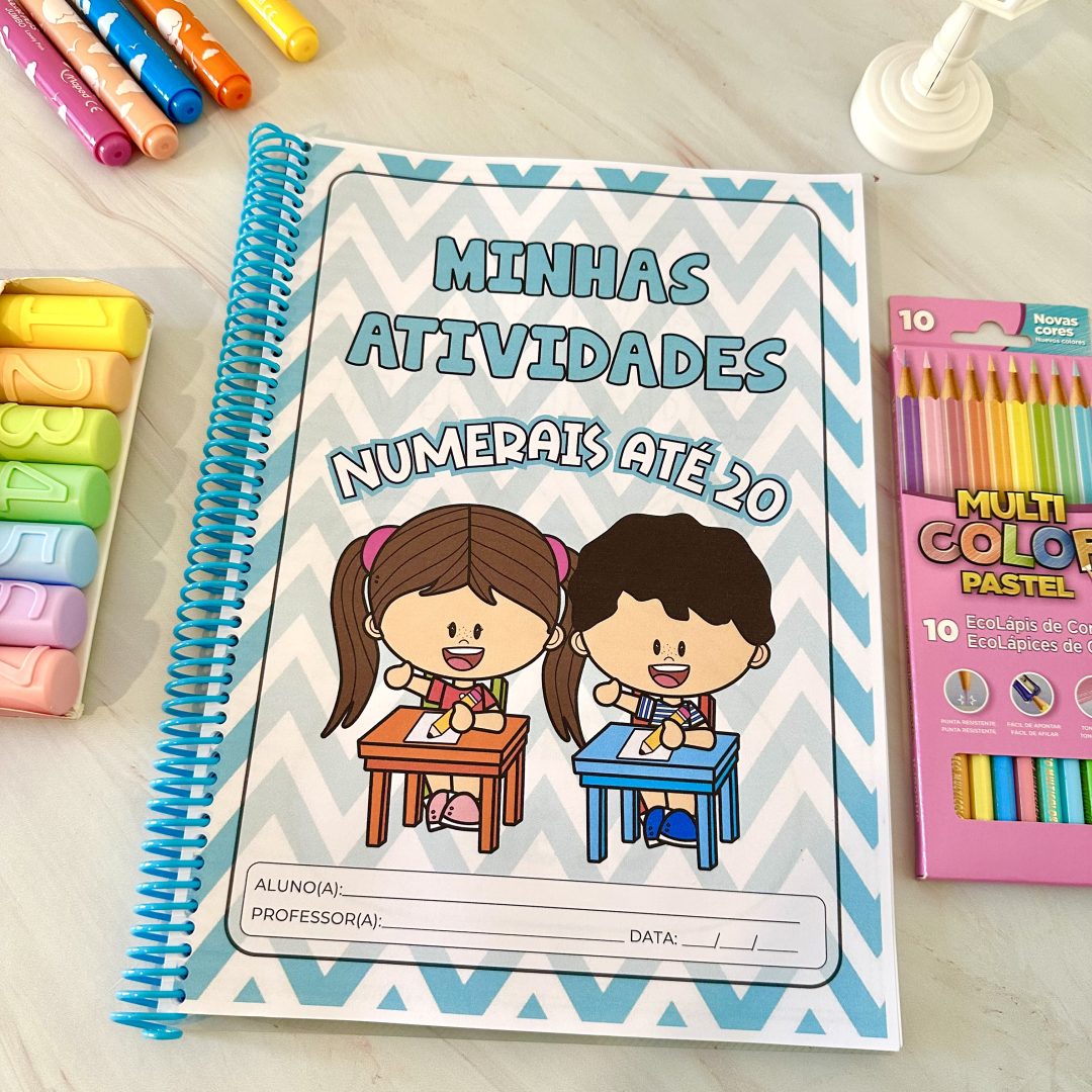 Apostila os numerais de 1 a 20