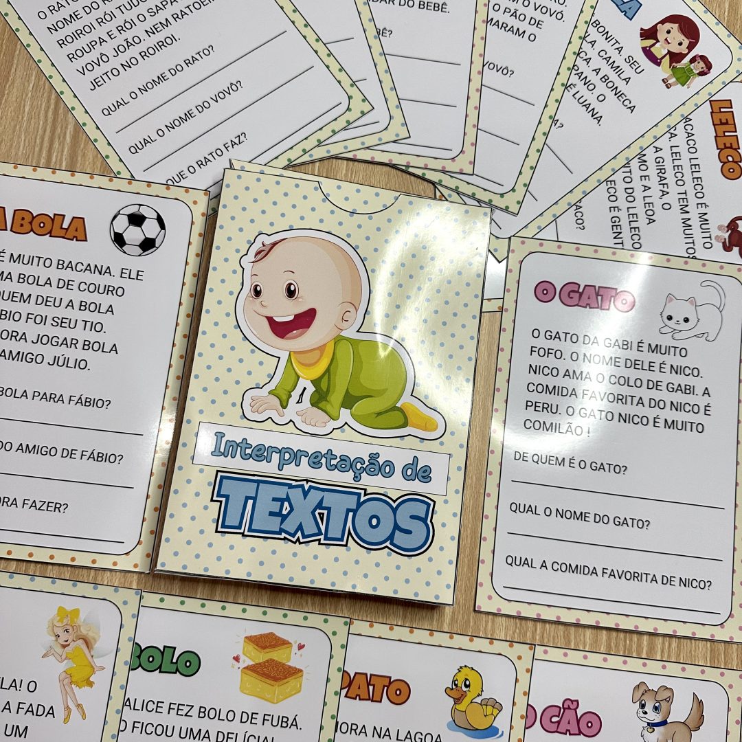 Interpretação de texto.