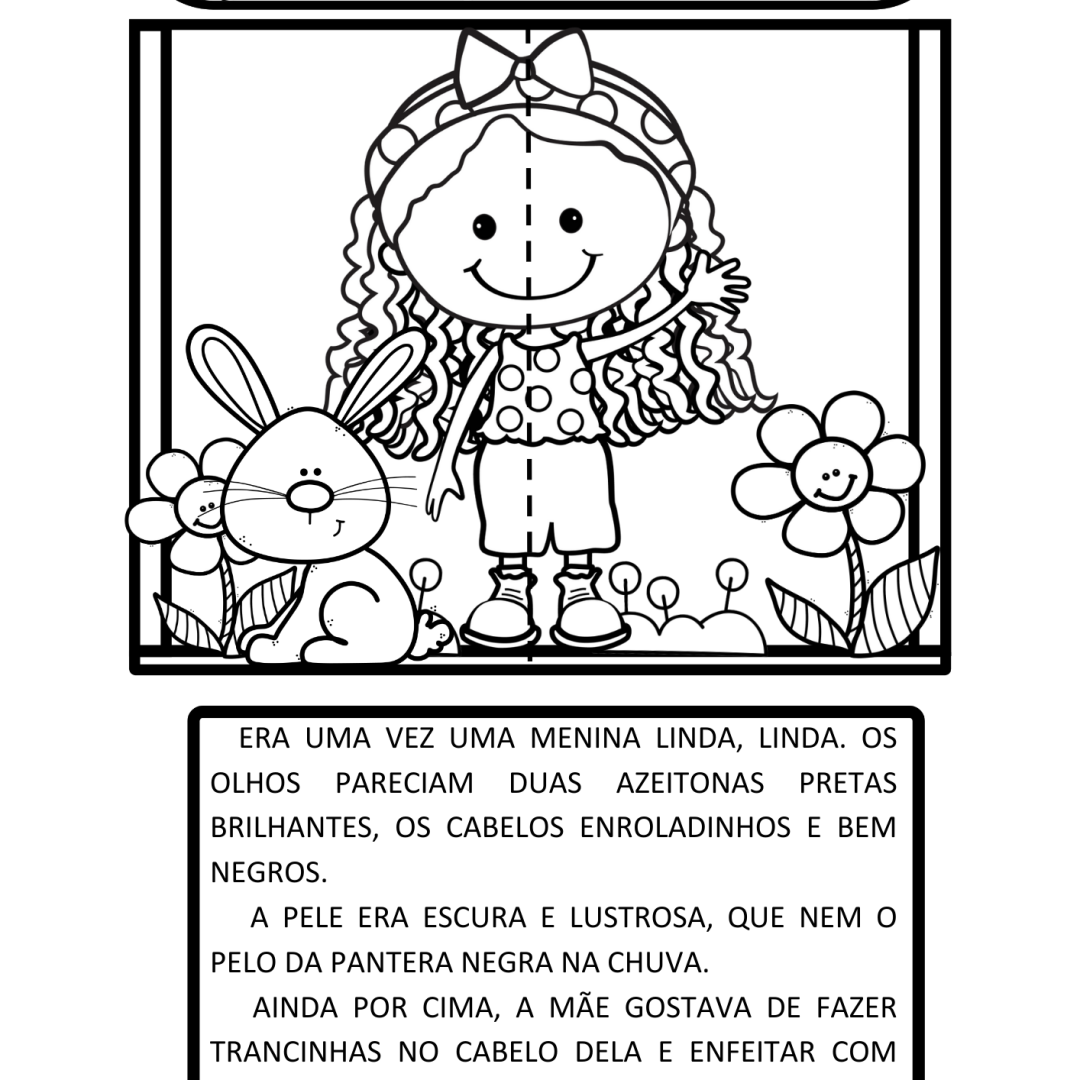 Maria bonita do laço de fita.