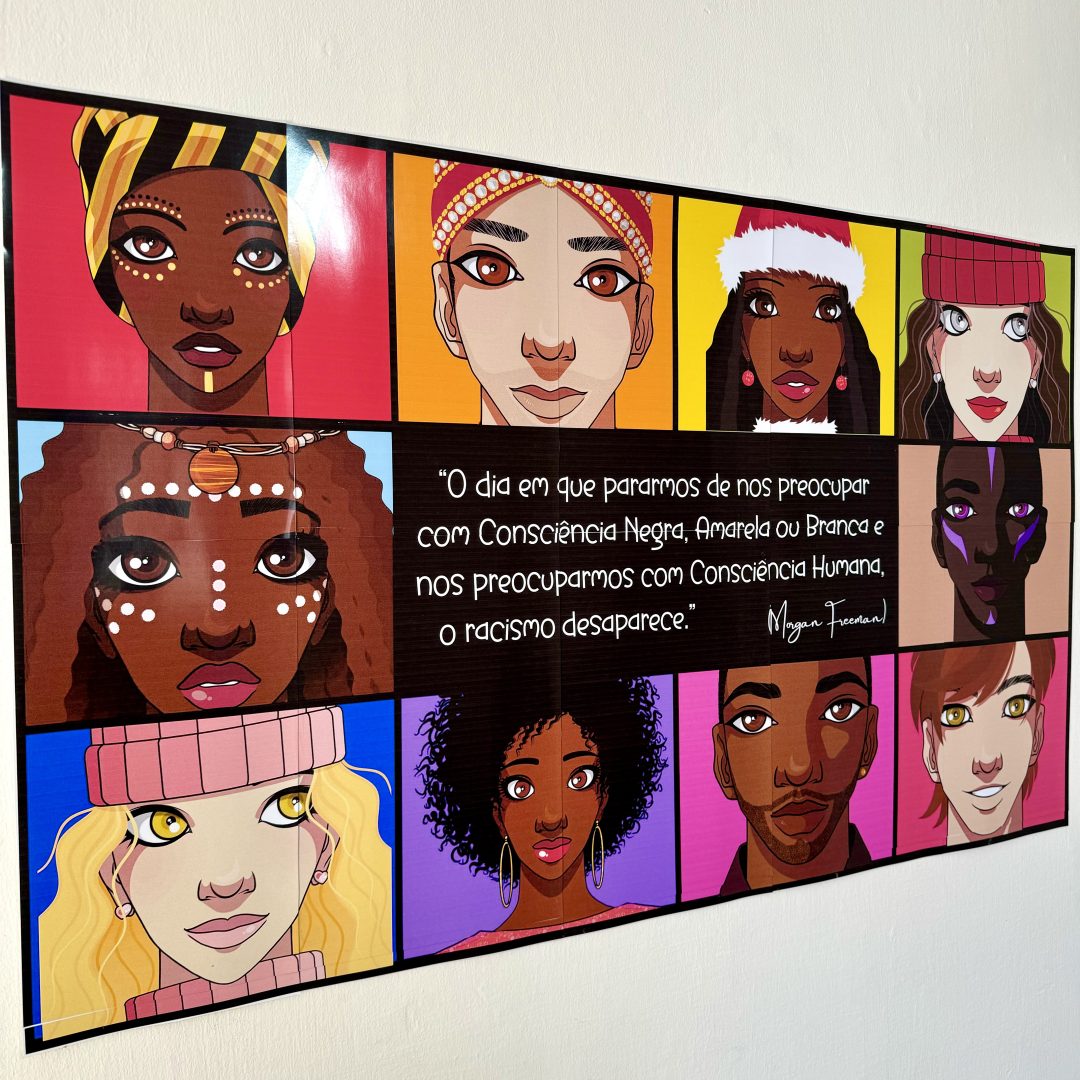 Painel consciência negra.