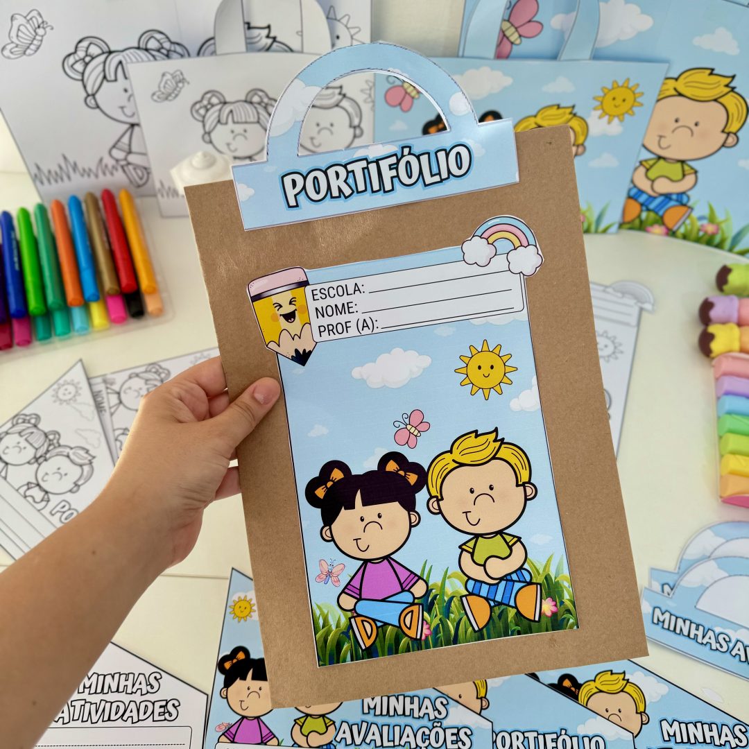 Kit capa tema jardim.