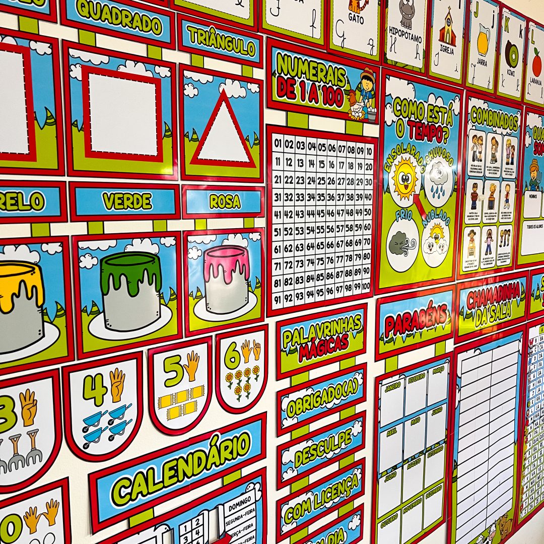 Kit sala fazendinha.