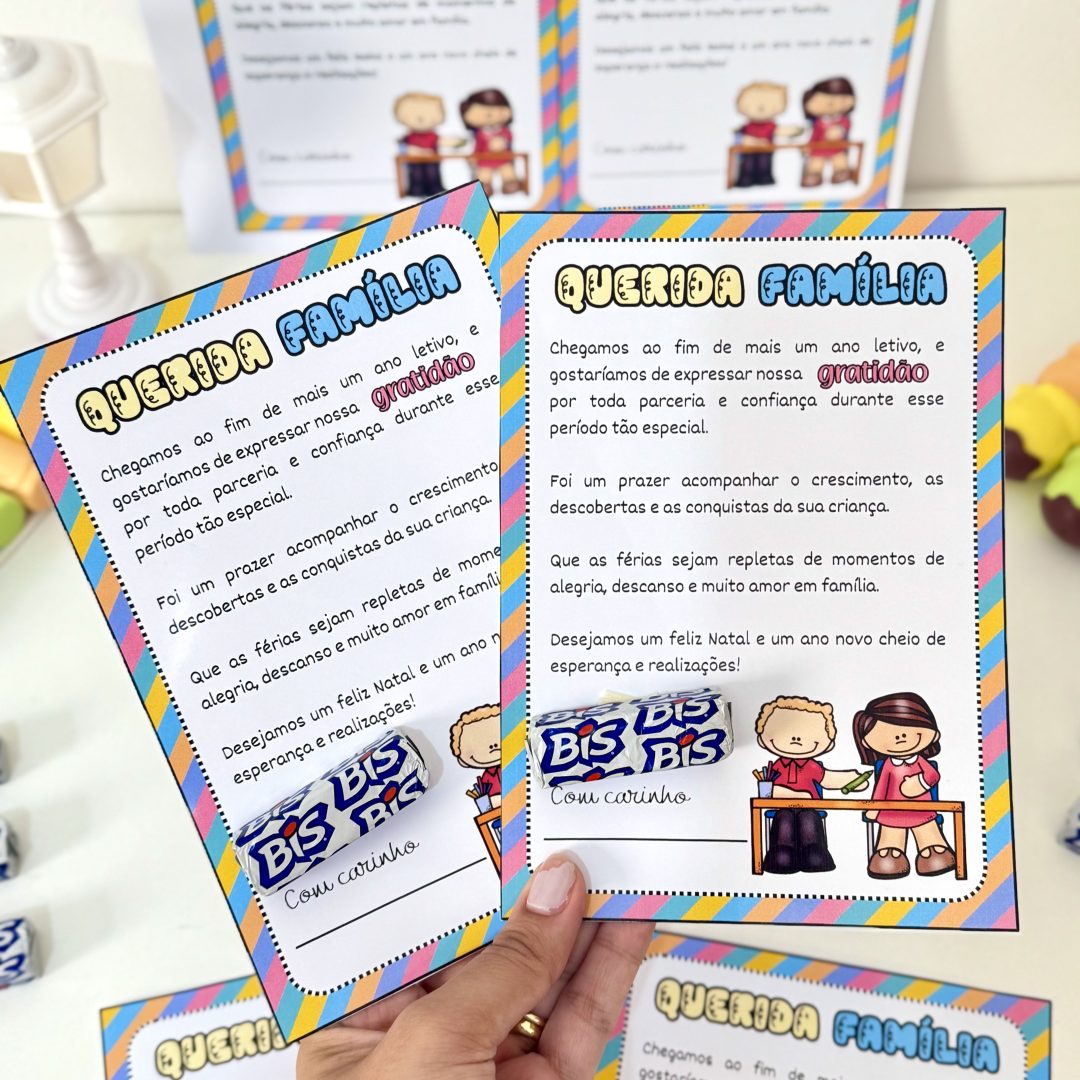 Cartão família.