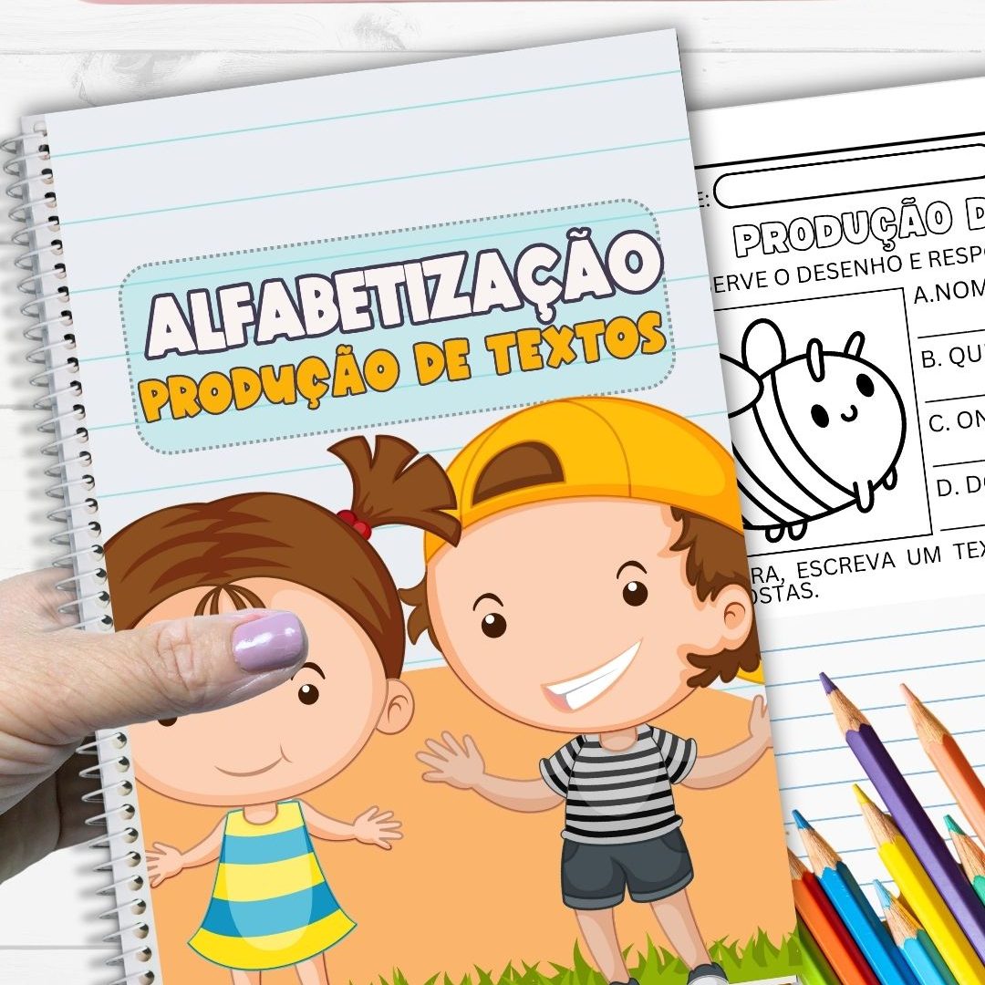 Caderno de produção de texto .
