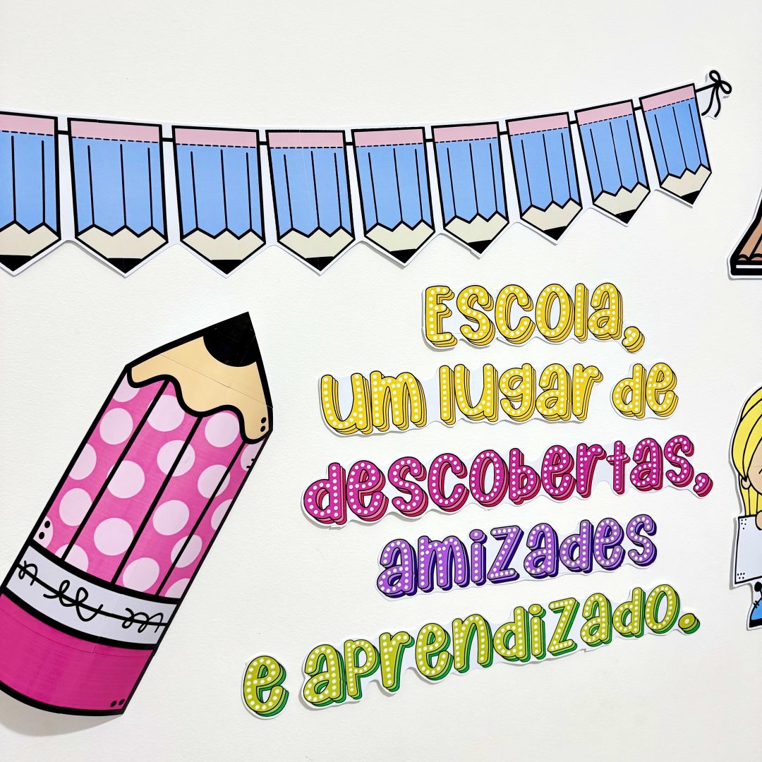 Mural dia da escola