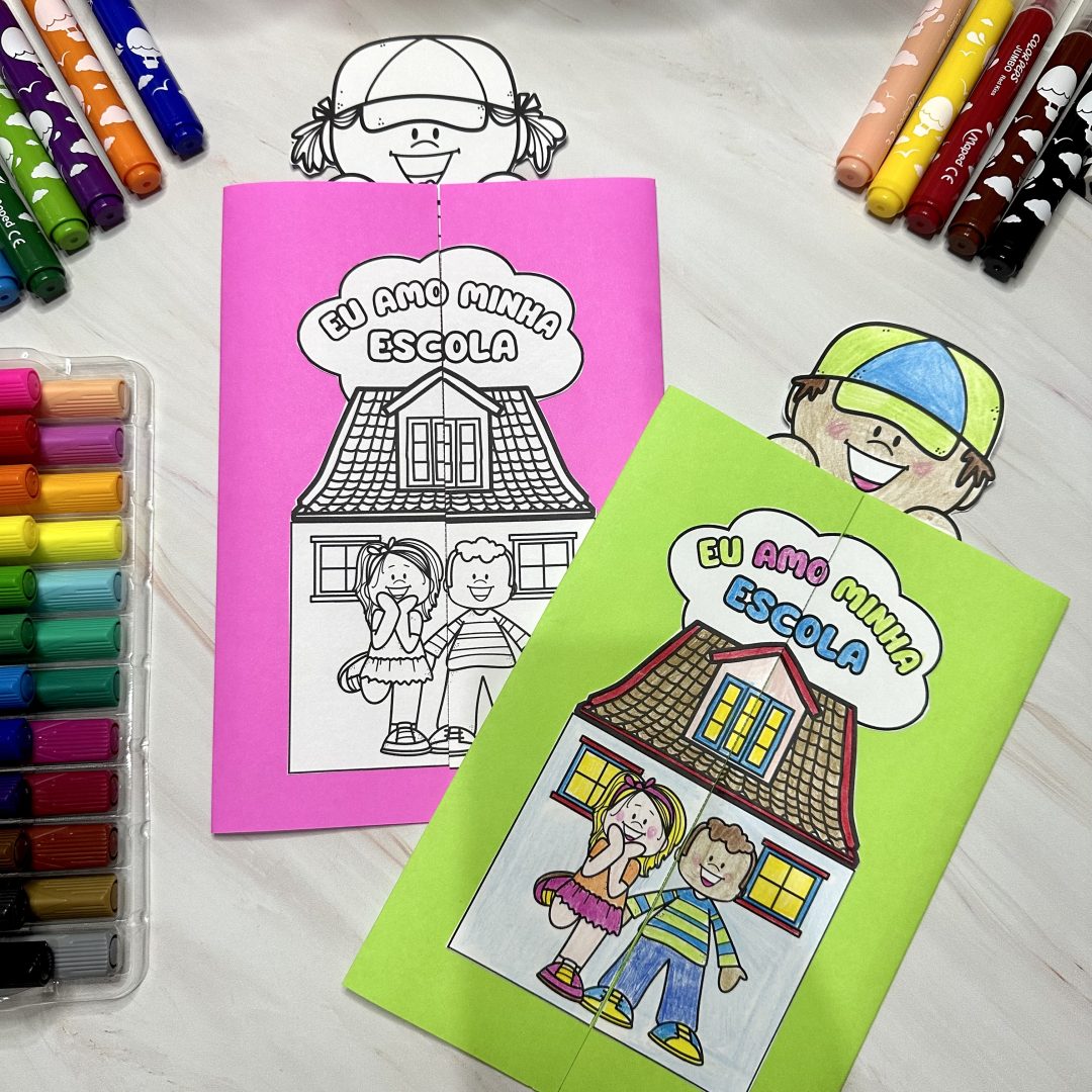 Lapbook minha escola