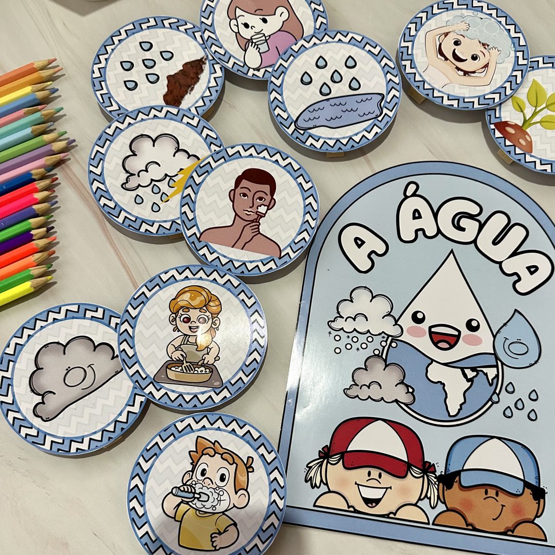 Luva musical A água .