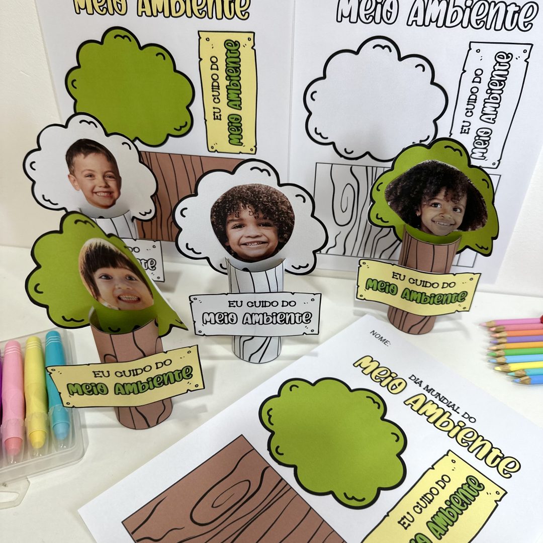 Árvore 3D Meio Ambiente.