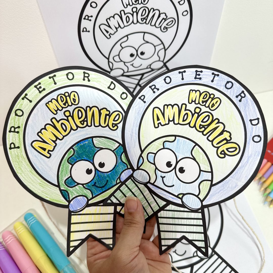 Plaquinhas Meio Ambiente.