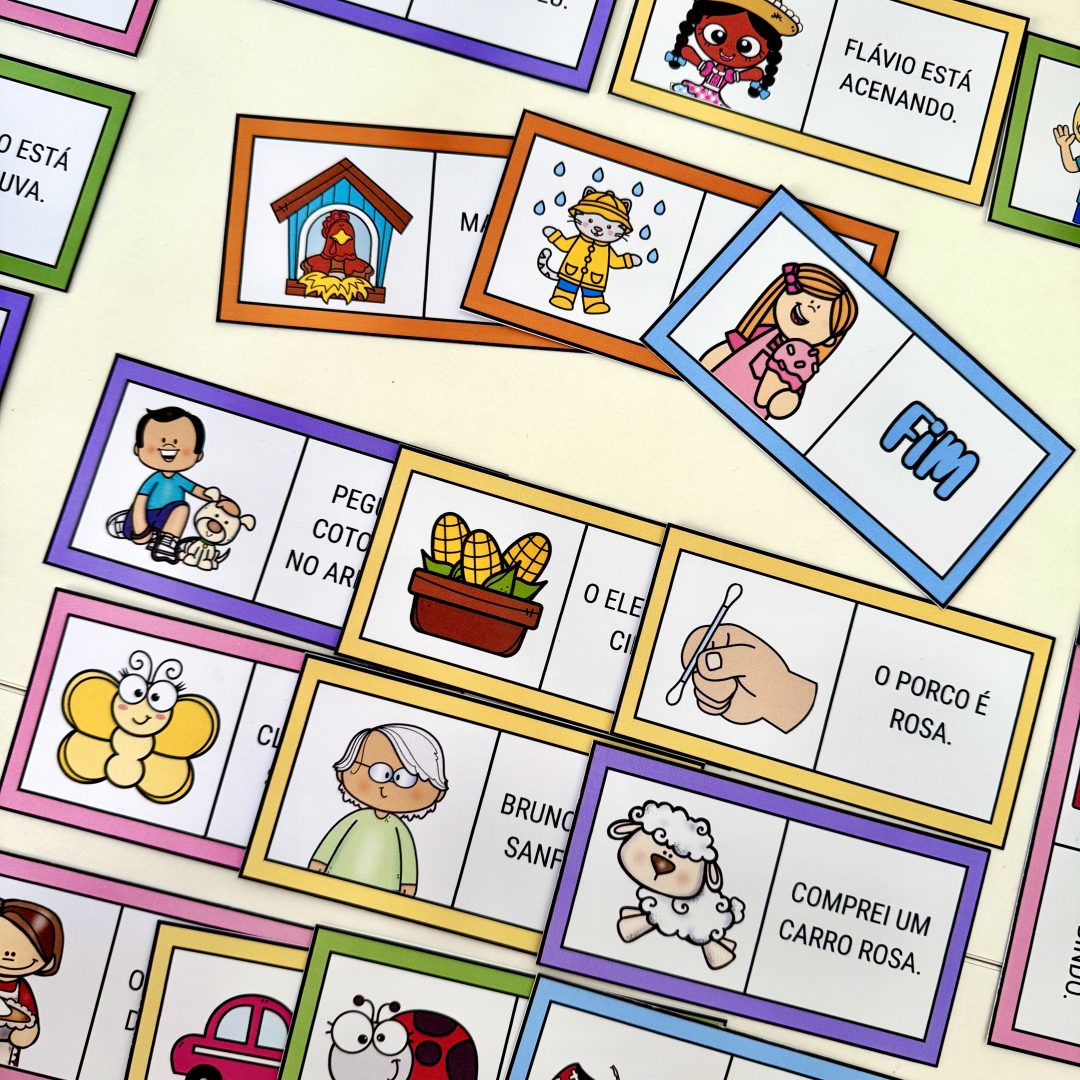 Recurso Dominó de Frases- Sílabas