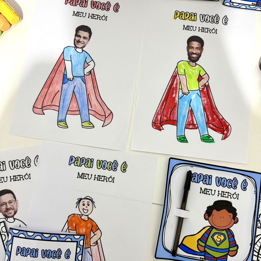 Kit dia dos pais Herói.
