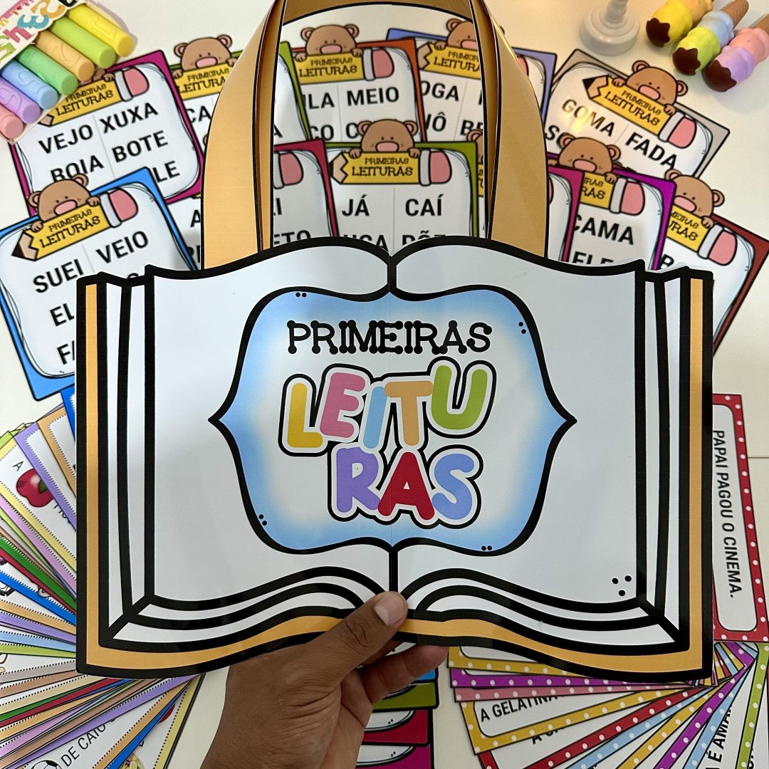 Sacola primeiras leituras.